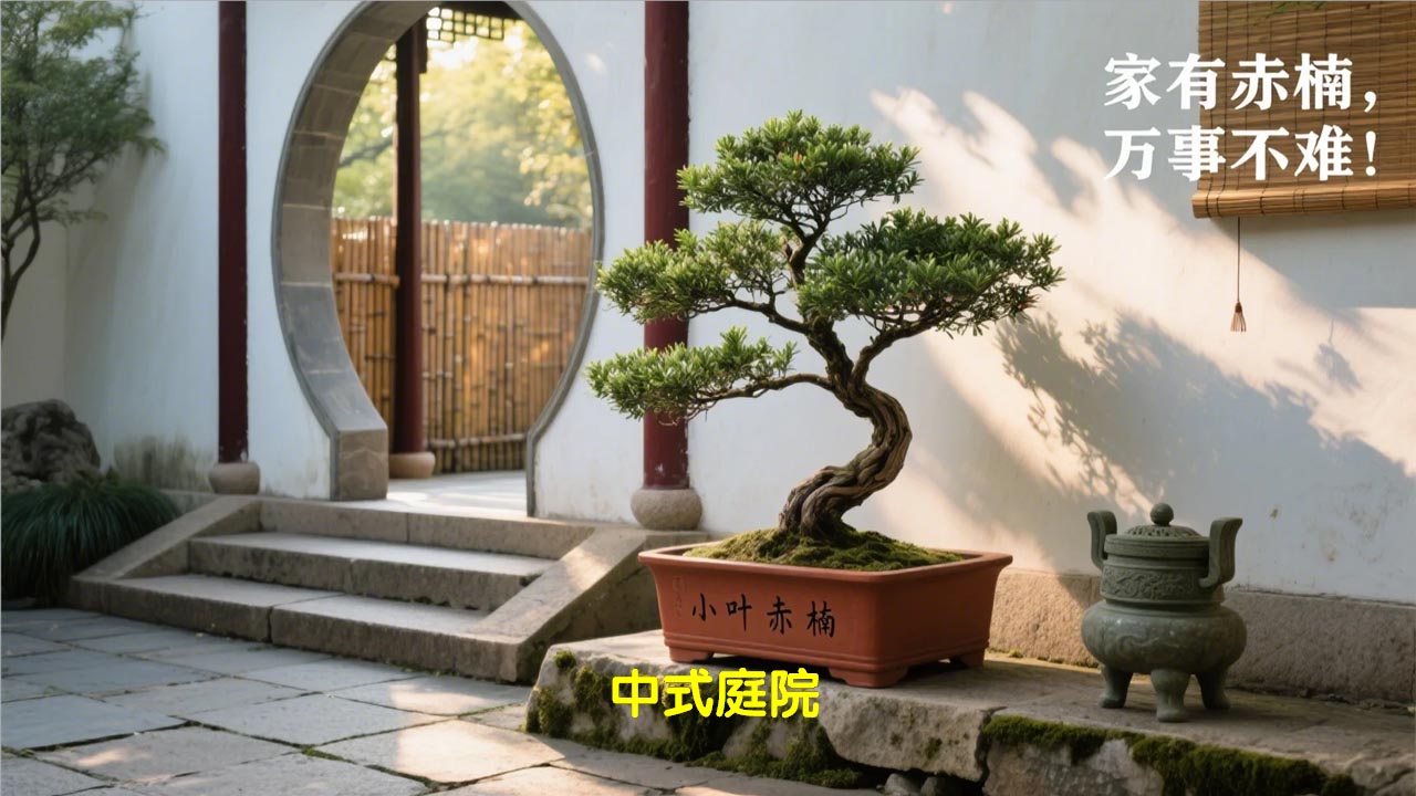 小叶赤楠盆景：家有赤楠，万事不难！